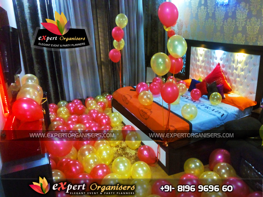 Surprise Bed Room Decorations - SRD28 - Chandigarh Mohali, Zirakpur