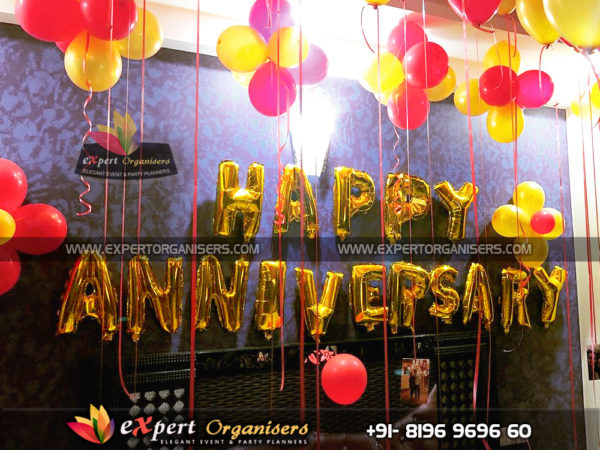 Surprise Room Decorations for Anniversary in Chandigarh Mohali Panchkula