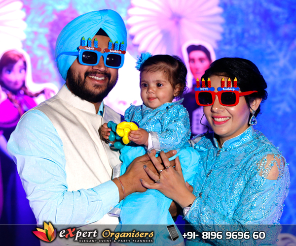 Arshmann 1st Birthday Party - Frozen Anna Elsa Theme - Chandigarh Club