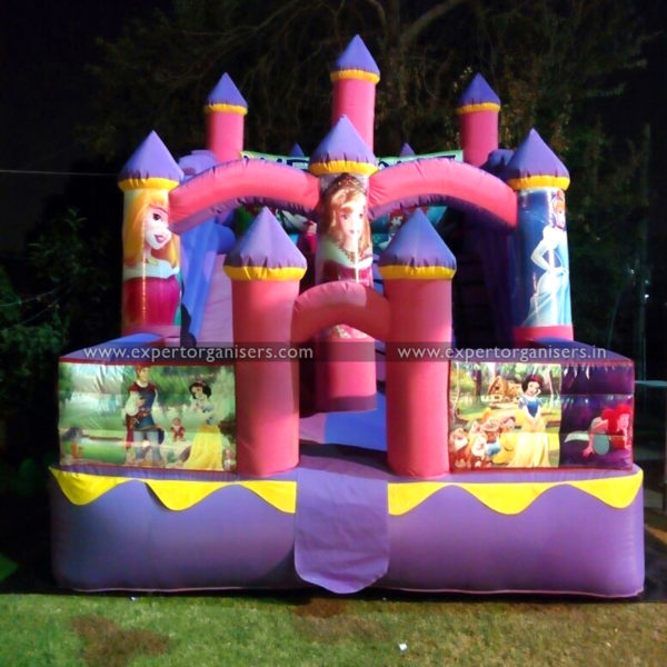 Kids Castle Bouncy on Rent in Chandigarh, Mohali, Panchkula, Zirakpur,