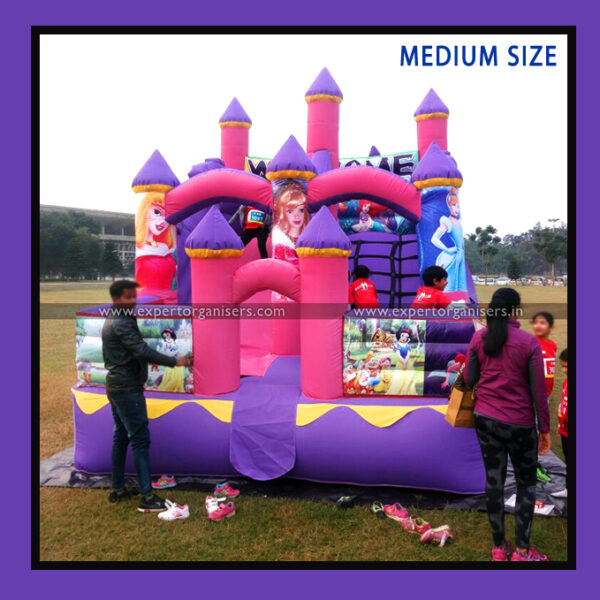 Kids Castle Bouncy on Rent in Chandigarh, Mohali, Panchkula, Zirakpur,