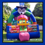 Kids Bouncy on Rent with 2 Slides