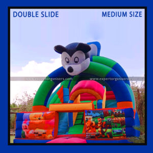 Kids Bouncy on Rent with 2 Slides