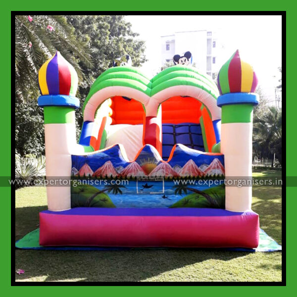 Kids Slide Bouncy Castle on Rent in Chandigarh, Mohali, Panchkula, Zirakpur