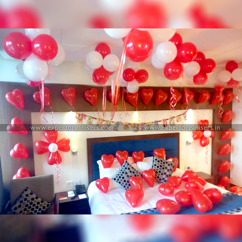 Surprise Birthday Decoration - Room - SRD16 - in Chandigarh, Zirakpur.