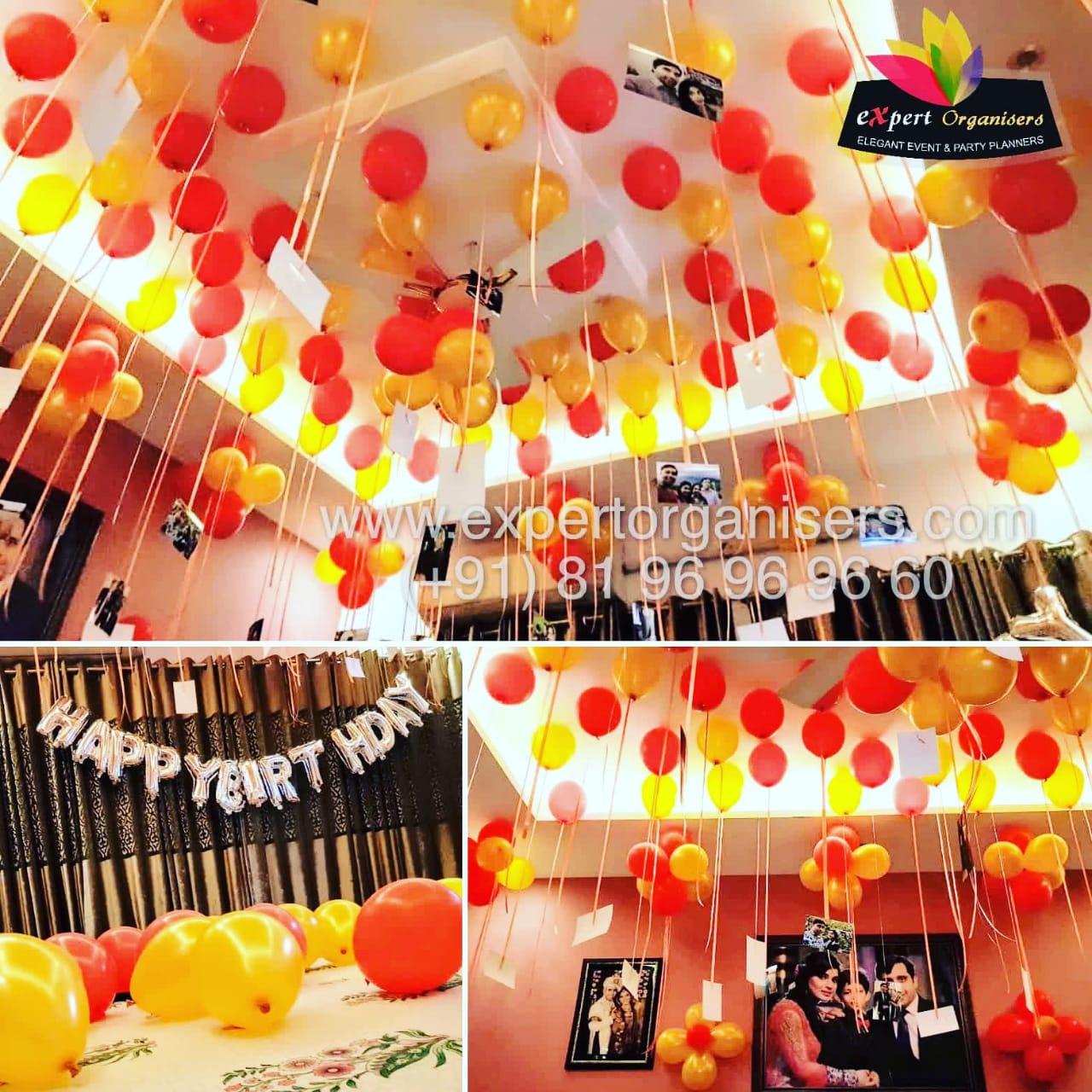 Surprise Birthday Decoration - ROOM - SRD36 - Chandigarh Mohali