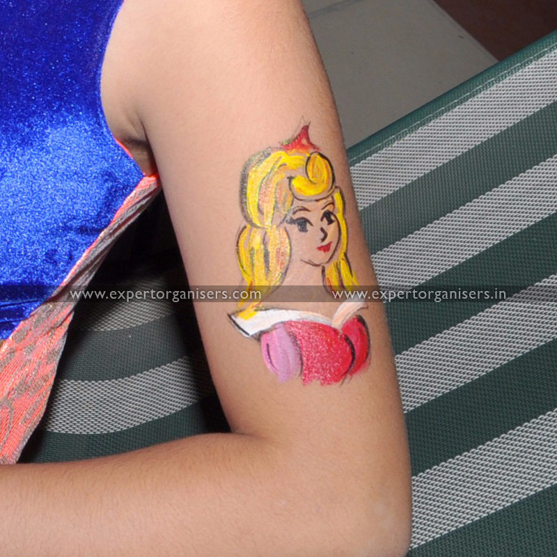 1 Tattoo Artist For Birthday Party | Get Safe Party Tattoos for Kids |  Birthday Services | Bangalore