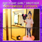 Customized Boy Cutout for Birthday