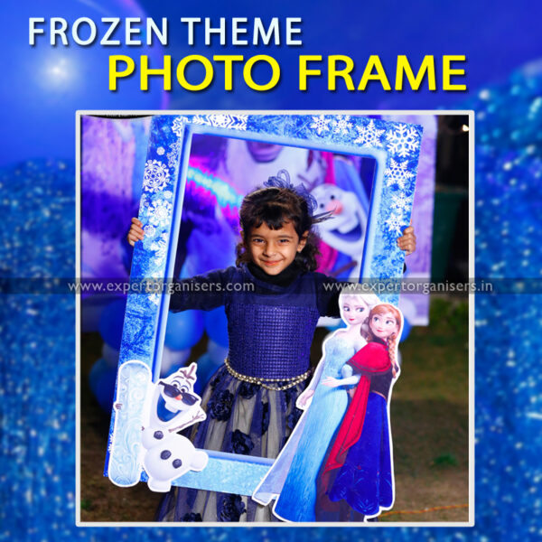 Frozen Theme Photo Booth Props for Birthday Parties in Chandigarh, Mohali, Panchkula, Zirakpur, Kharar