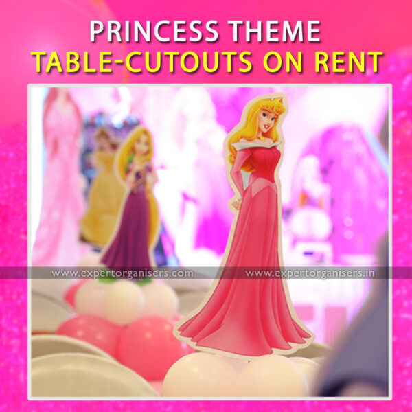 Princess Theme Table Cutouts on Rent in Chandigarh, Mohali, Panchkula