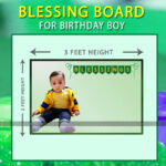 Blessing Board for Birthday Boy
