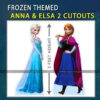 Frozen Theme Anna Elsa Cutouts for Parties in Chandigarh, Mohali, Panchkula