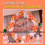Round Balloon Garland Ring Decoration