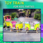 Toy Train for Kids on Rent for Birthday, Kids Parties