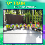 Toy Train for Kids on Rent for Birthday, Kids Parties