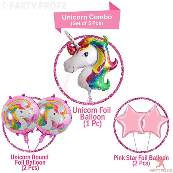 Unicorn Foil Balloon Kit in Chandigarh mohali panchkula zirakpur