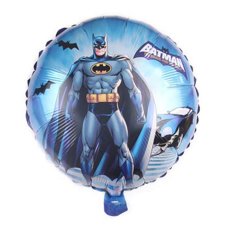Batman Theme Foil Balloon Kit for Birthday for Chandigarh, Mohali, Panchkula