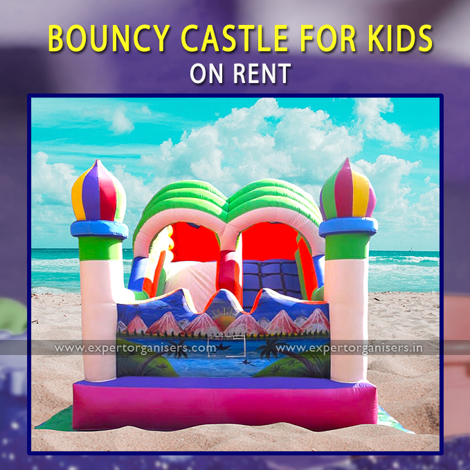 Kids Slide Bouncy Castle on Rent in Chandigarh, Mohali, Panchkula, Zirakpur