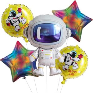 Space Theme – Astronaut Foil Balloons Kit – Set of 5