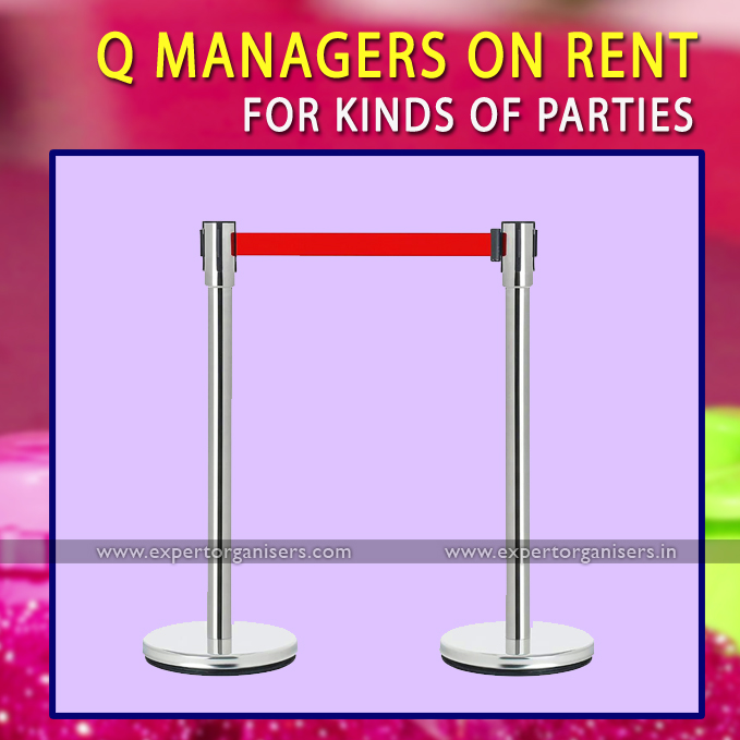 Q Managers on Rent – (2 Pcs) for all type of Events
