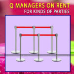 Q Managers on Rent – (6 Pcs) for all type of Events