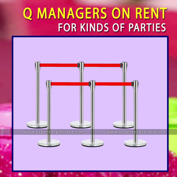 Q Managers on Rent – (6 Pcs) for all type of Events