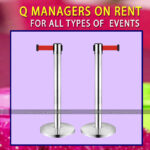 Q Managers on Rent – (2 Pcs) for all type of Events
