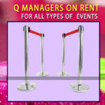 Q Managers on Rent – (4 Pcs) for all type of Events