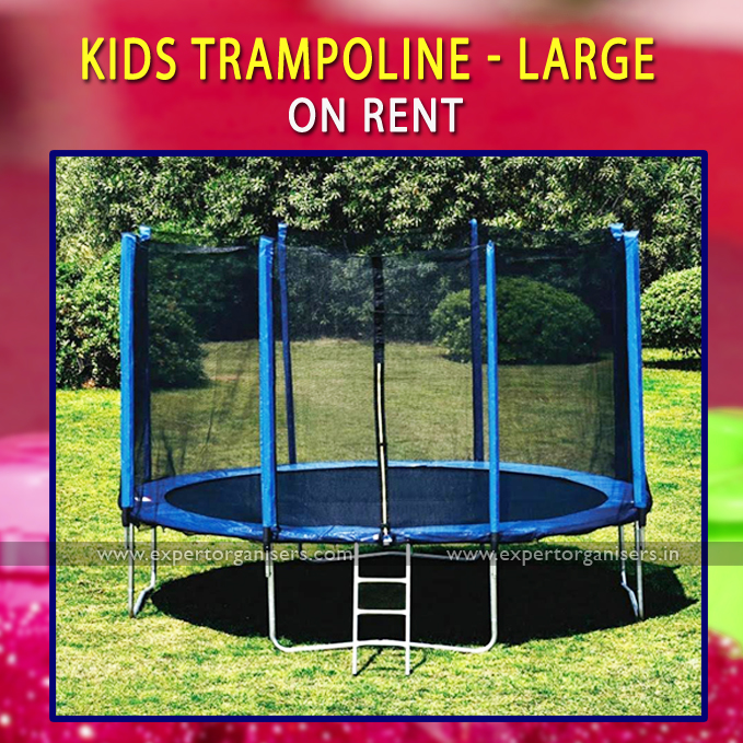 Kids Trampoline on Rent – 14 feet Diameter