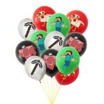 Minecraft Theme Latex Printed Balloons
