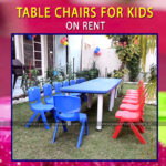 Kids Table Chairs on Rent for Parties