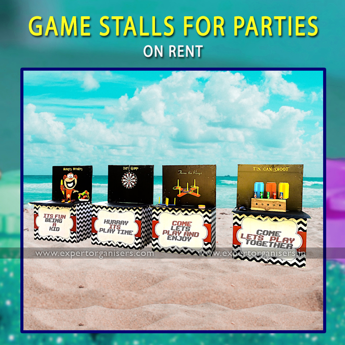 4 Game Stalls on Rent