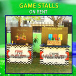 Game Stalls on Rent – 4 Games