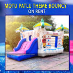 Motu Patlu Kids Bouncy on Rent for Birthday Parties