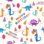 Dinosaur theme Backdrop for Birthday