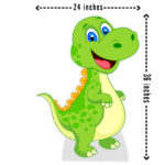 Dinosaur Theme Cutout – 1pc
