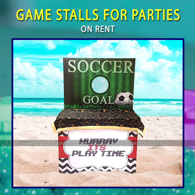 Soccer Game Stall on Rent