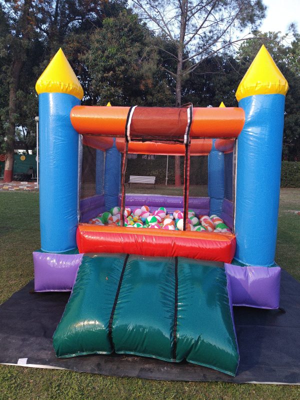 Ball-Pool Bouncy on Rent for Kids Parties in Chandigarh, Mohali, Panchkukla, Zirakpur, Kharar