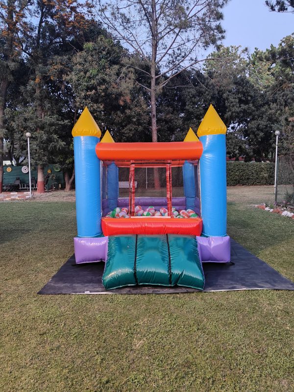 Ball-Pool Bouncy on Rent for Kids Parties in Chandigarh, Mohali, Panchkukla, Zirakpur, Kharar
