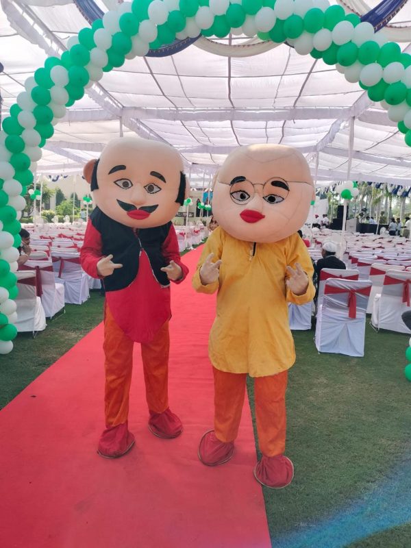 Motu Patlu Mascots on Rent - Image 2
