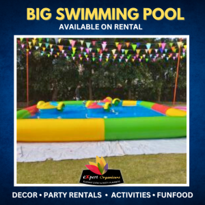 Big Swimming pool with 3 Boats on rent for pool party