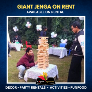 Giant Jenga on Rent