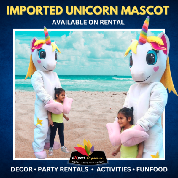imported Unicorn Mascot
