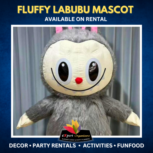 fluffy labubu Mascot