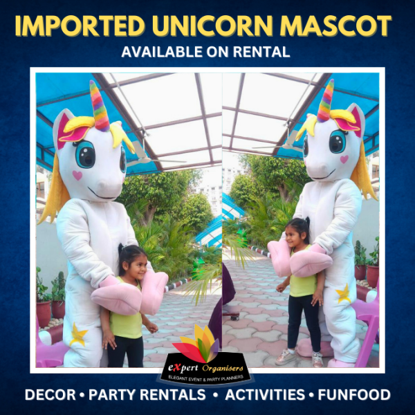 imported Unicorn Mascot