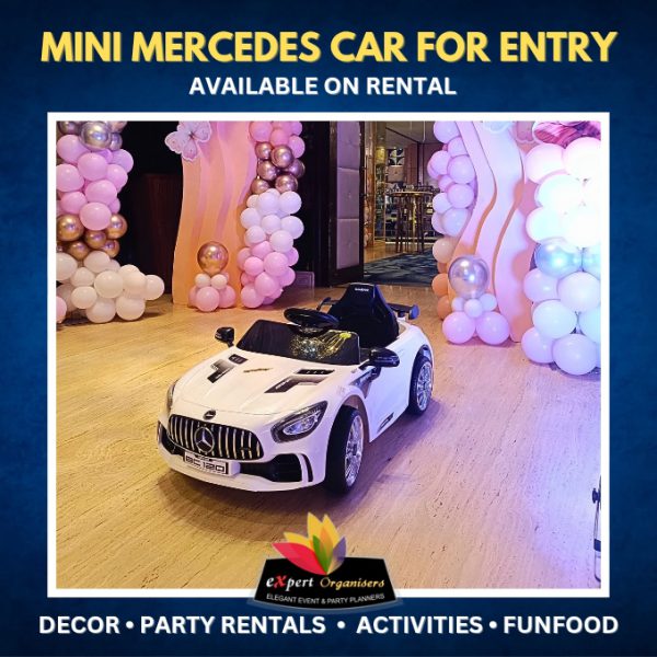 Mini Mercedes Car for Baby Entry