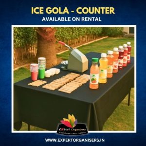 Ice Gola On Rent For Birthday & Events near Chandigarh, Mohali, Kharar, Zirakpur & Panchkula.