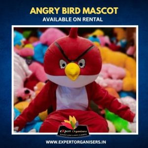 Angry Bird Mascot on Rent for Birthday Parties or Corporate Events in Indore