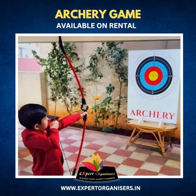 Archery Game on Rental for Birthday Parties or Events in Mumbai