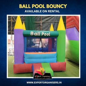 Ball Pool Bouncy on Rent for Kids Birthday Parties or Corporate Events in Mumbai